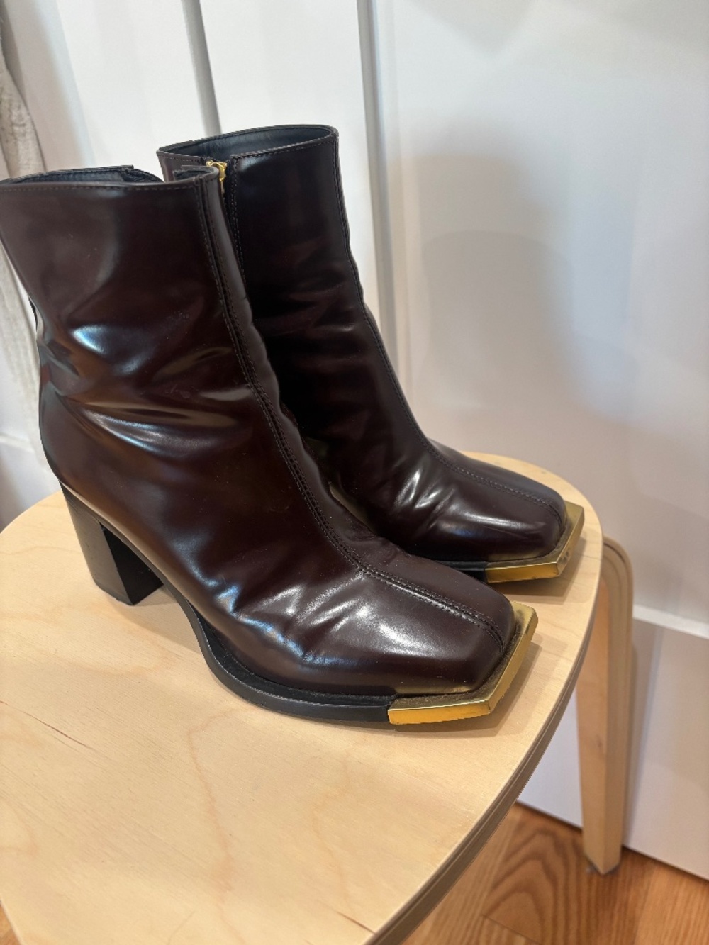 Peter Do Everyday Metal-Tip Zip Booties